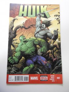 Hulk #7 Gary Frank Cover (2014)