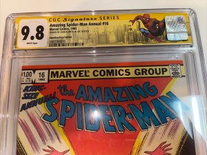 Amazing Spider-Man Annual # 16 (CGC 9.8 WP SS) Signed John Romita Jr!!