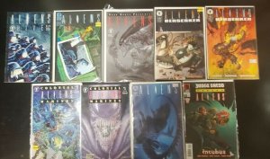 9PC MISC ALIENS LOT (6.0) 1992