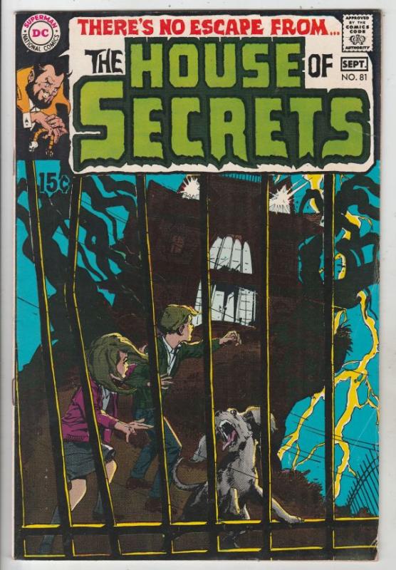 House of Secrets #81 (Sep-69) FN/VF Mid-High-Grade Abel