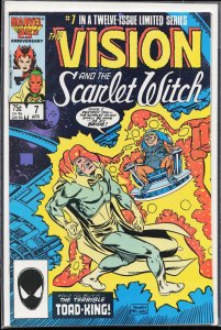 The Vision and the Scarlet Witch #7 (1986) The Vision