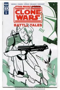 STAR WARS ADVENTURES CLONE WARS (2020 IDW) #2 VARIANT 1:10 CHARM NM G37627