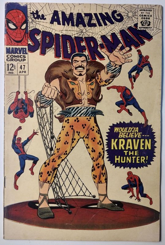 The Amazing Spider-Man #47 (5.0, 1967) Iconic cover by John Romita Sr.