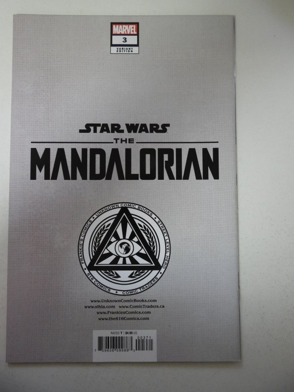 Star Wars: The Mandalorian #3 Nauck Cover (2022) NM Condition
