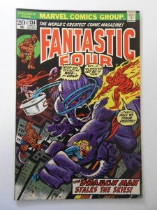 Fantastic Four #134 (1973) VF- Condition! Manufactured w/ 1 staple