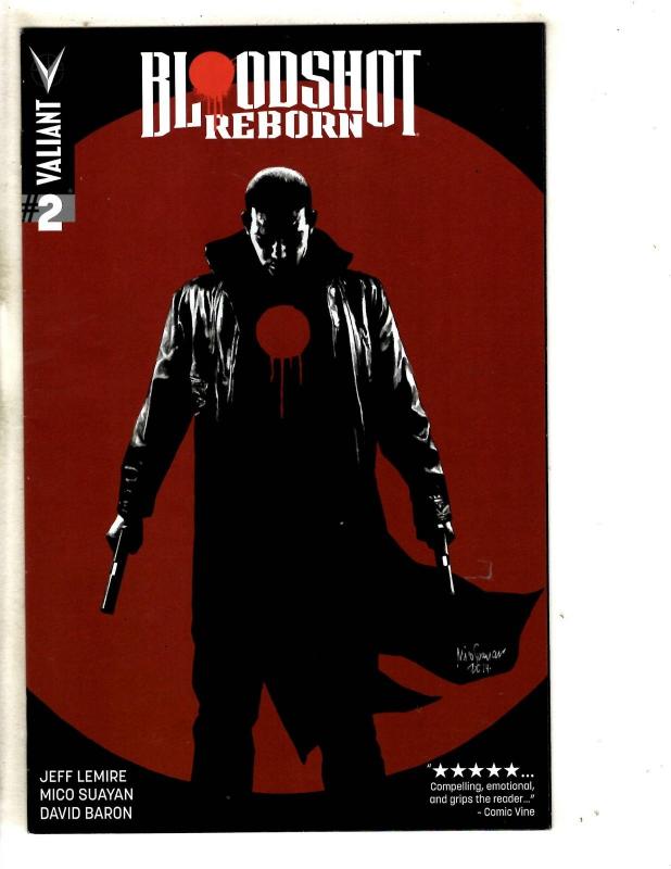 Bloodshot Reborn # 2 NM 1st Print Cover A Valiant Comic Book Jeff Lemire MK3