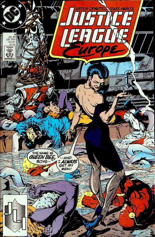 Justice League Europe #4 (1989)