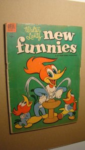 NEW FUNNIES 208 ** WOODY WOODPECKER DELL COMICS 1954 WALTER LANTZ 