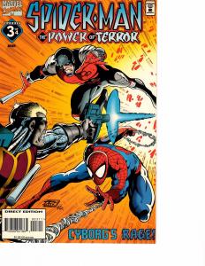 Lot Of 3 Spider-Man Power of Terror Marvel Comic Book #2 3 4 AH4