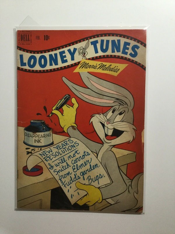 Looney Tunes 124 Good Gd 2.0 Brittle Cover Dell Publishing 