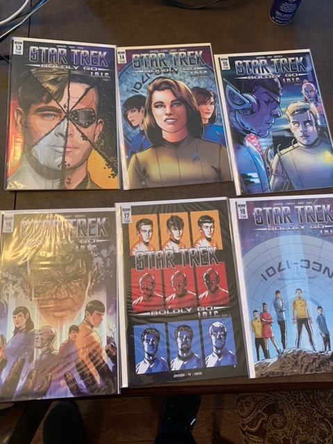 Star Trek Boldly Go   Complete Run 1 - 18  All 9.0 (our highest grade)