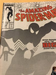 THE AMAZING SPIDER-MAN #290 : Marvel 7/87 Fn/VF; Marriage Proposal Black Costume