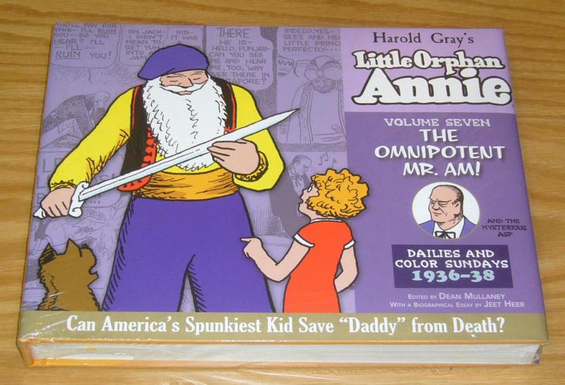 Complete Little Orphan Annie HC 7 NEW - SEALED hardcover daily comics 1936-1938