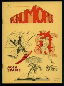 Magnum Opus Fanzine #1 1965- amateur comic fanzine- rare Steve Kelez