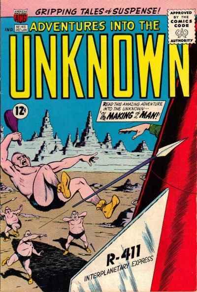 Adventures into the Unknown (1948 series) #145, Fine- (Stock photo)