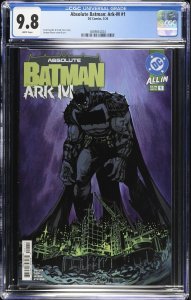 (2026) ABSOLUTE BATMAN ARK-M SPECIAL #1 CGC 9.8 WP!