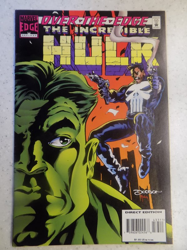 INCREDIBLE HULK # 433 MARVEL GAMMA ACTION ADVENTURE