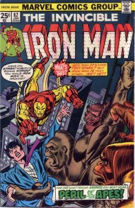 Iron Man (1st Series) #82 (with Marvel Value Stamp) FAIR ; Marvel | low grade co