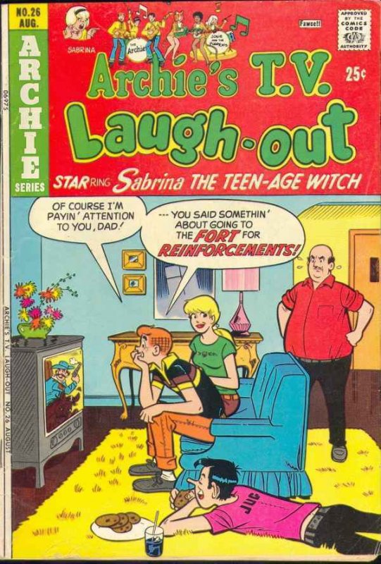 Archie's TV Laugh Out #26 (Aug-74) FN- Mid-Grade Archie