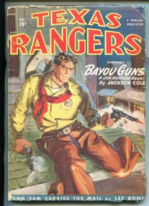 TEXAS RANGERS-12/1949-WESTERN PULP THRILLS-JIM HATFIELD-good/vg