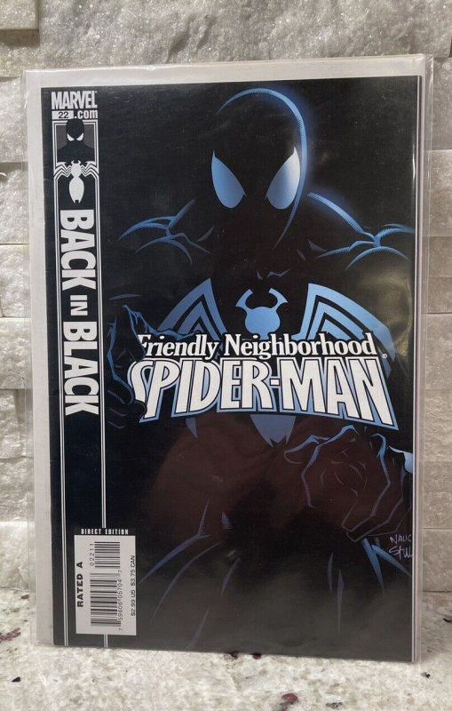 FRIENDLY NEIGHBORHOOD SPIDER-MAN #22 MARVEL COMICS (2007) Back In Black NM