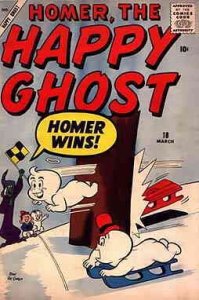 Homer, The Happy Ghost (Vol. 1) #18 VG ; Marvel | low grade comic March 1958 sno