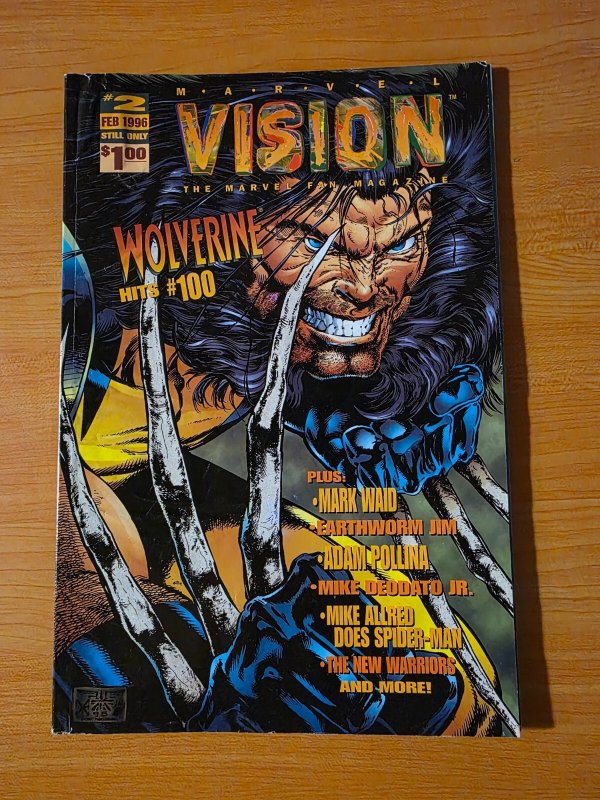 Marvel Vision Magazine #2 ~ DOLLAR BIN ~ 1996 Marvel Comics