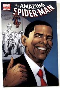 AMAZING SPIDER-MAN #583--5TH PRINT--OBAMA VARIANT--comic book