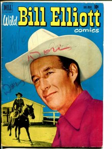 Wild Bill Elliott #8 1952-Dell-photo covers-western-G