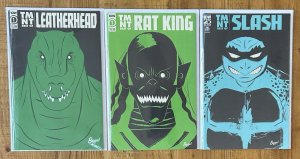 Best Of TMNT Leatherhead, Rat King, Slash NM Lot Teenage Mutant Ninja Turtles