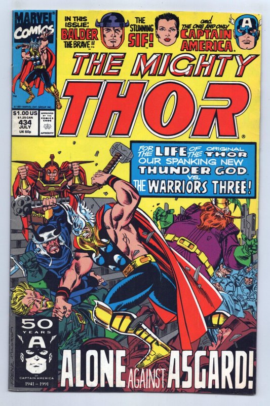 Mighty Thor #434 (Marvel, 1991) VG