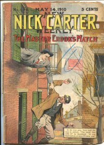 Nick Carter Weekly #698 5/14/1909-pulp mystery & crime-Master Crook's Match-VG