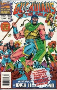 Guardians of the Galaxy #3 Annual W/Card Marvel Comics Newsstand 1993 (VF 8.0)