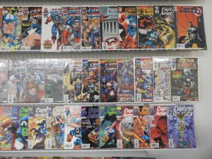 Huge Lot 150+ Comics W/ Captain America,  Bishop, Rogue+ Avg VF Condition!!