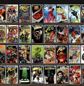 Huge Lot 140+ Comics with The Flash, Green Arrow, Warlord & More!