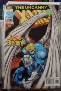 UNCANNY X-MEN #338 1996 MARVEL DISNEY ANGEL REBORN HEROES RETURN