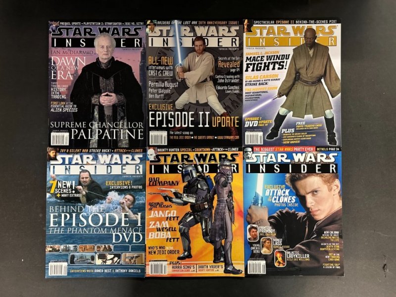 Star Wars Insider (1987) #33-82 Reader Lot of 48