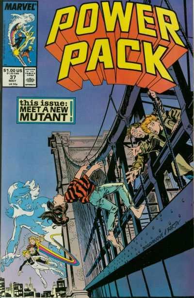 Power Pack (1984 series) #37, VF (Stock photo)