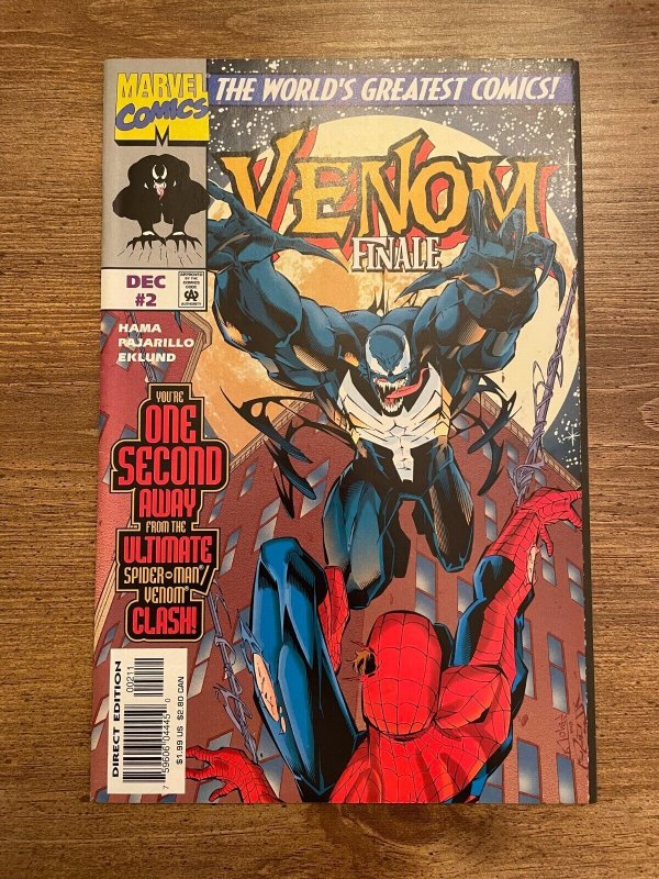 Venom Finale # 2 NM Marvel Comic Book Spider-Man Carnage Goblin 1st Print J953 