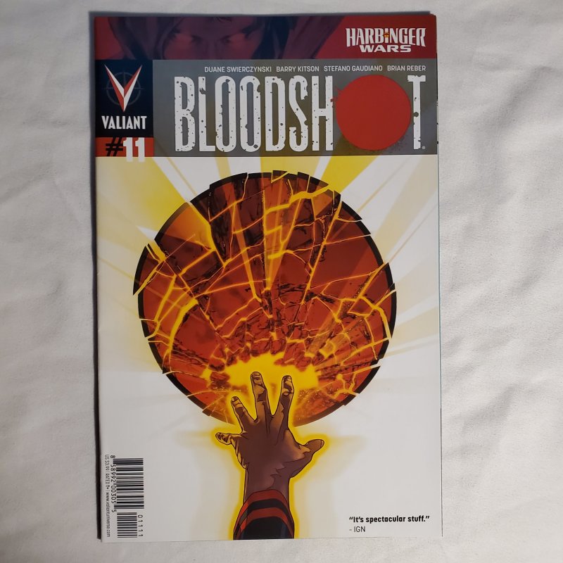 Bloodshot and Hard Corps 11 Very Fine/Near Mint Cover by Kalman Andrasofszky