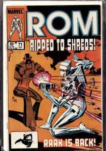 Rom #71 Direct Edition (1985) Rom
