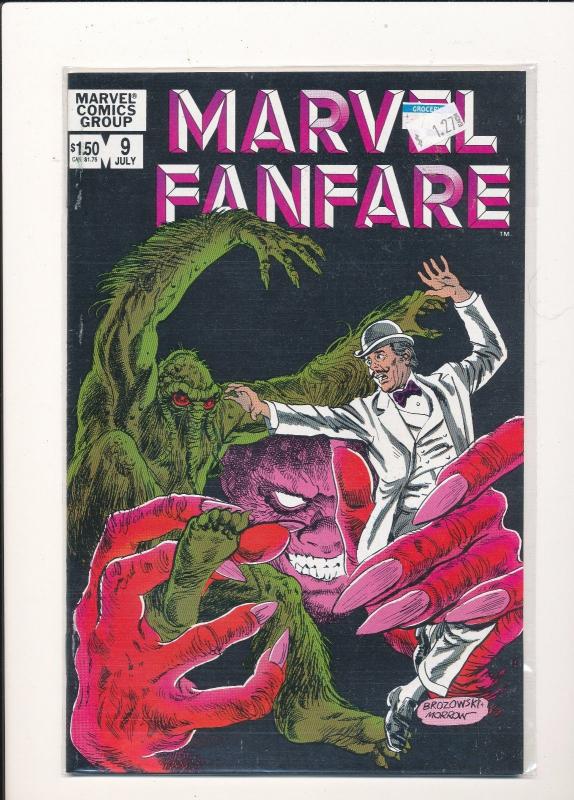 HUGE SET of 17 Comics!!-MARVEL FANFARE #3-#19 F/VF  (SIC313)