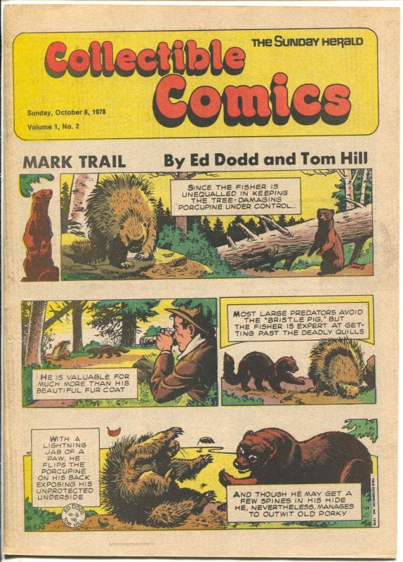 Collectible Comics #2 1978-Sunday Herald-Tarzan-Russ Manning-Gil Kane-FN/VF