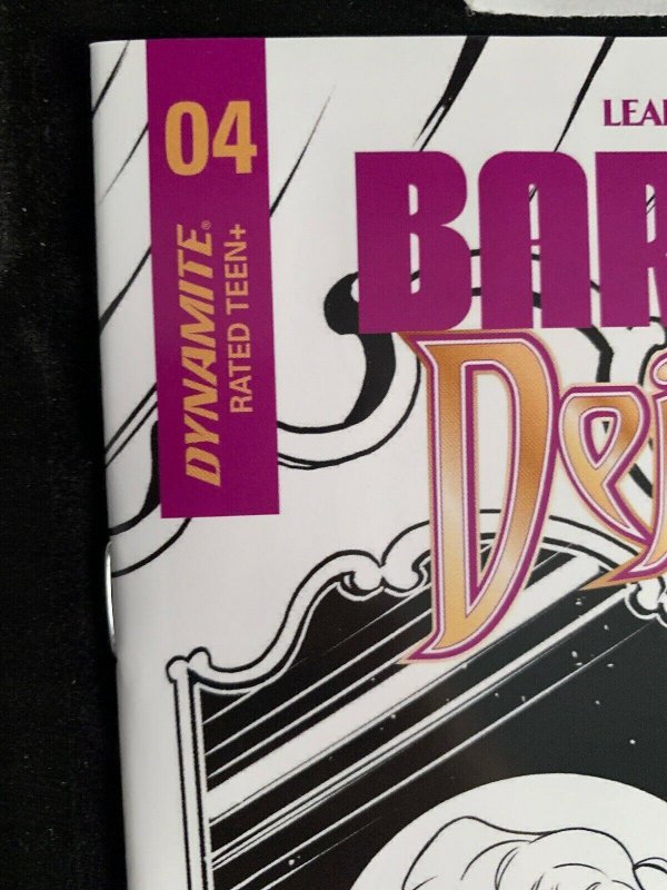 BARBARELLA DEJAH THORIS #4 NM MARIA SANAPO 1:50 SKETCH variant Dynamite