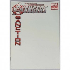 Avengers X-Sanction #1 Marvel 2011 Blank Variant Cover VF 8.0