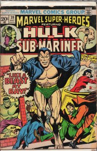 Marvel Super-Heroes #39 (1973) Namor the Sub-Mariner
