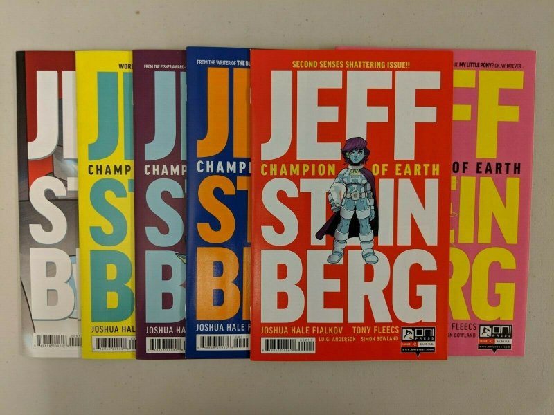 Jeff Steinberg Champion of Earth #1-6 Complete Set (2016 Oni Press) - VF+ to NM- 