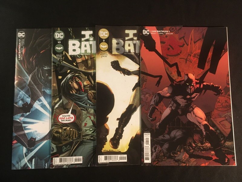 I AM BATMAN #1, 2, 10, 17 VFNM Condition