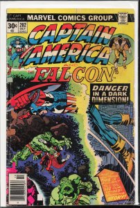 Captain America #202 (1976) Captain America and the Falcon