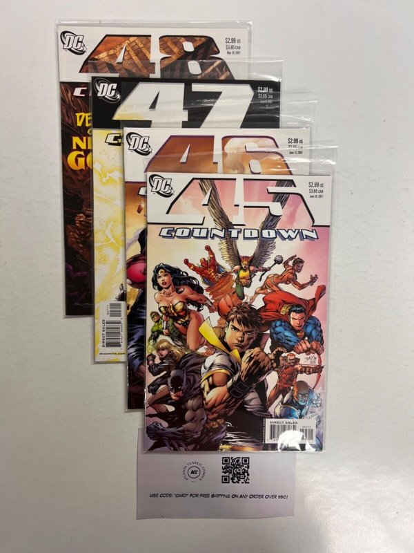 4 Countdown DC Comic Books # 45 46 47 48 Superman Wonder Woman Flash 23 JS35